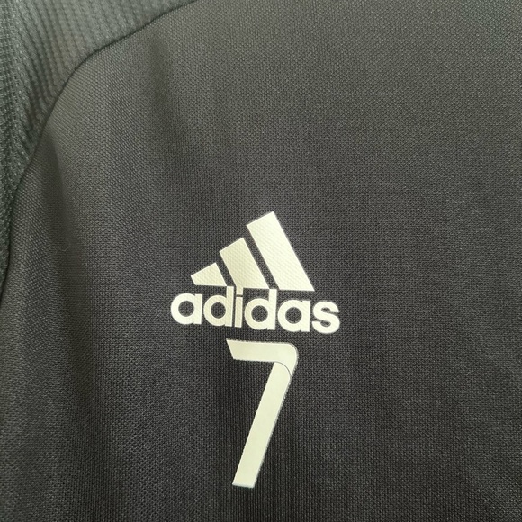 Adidas RUSA Mens Aeroready Black Performance Jacket Medium Outdoor Casual Zip Up - Picture 3 of 14